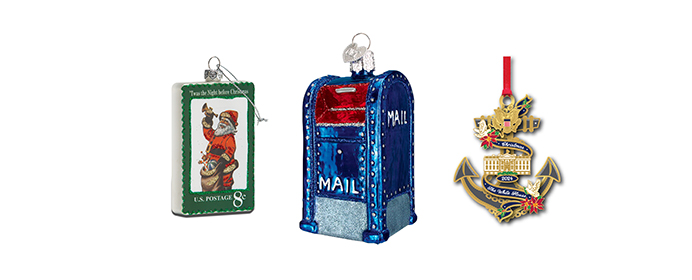 Holiday gifts available in The Postal Store.